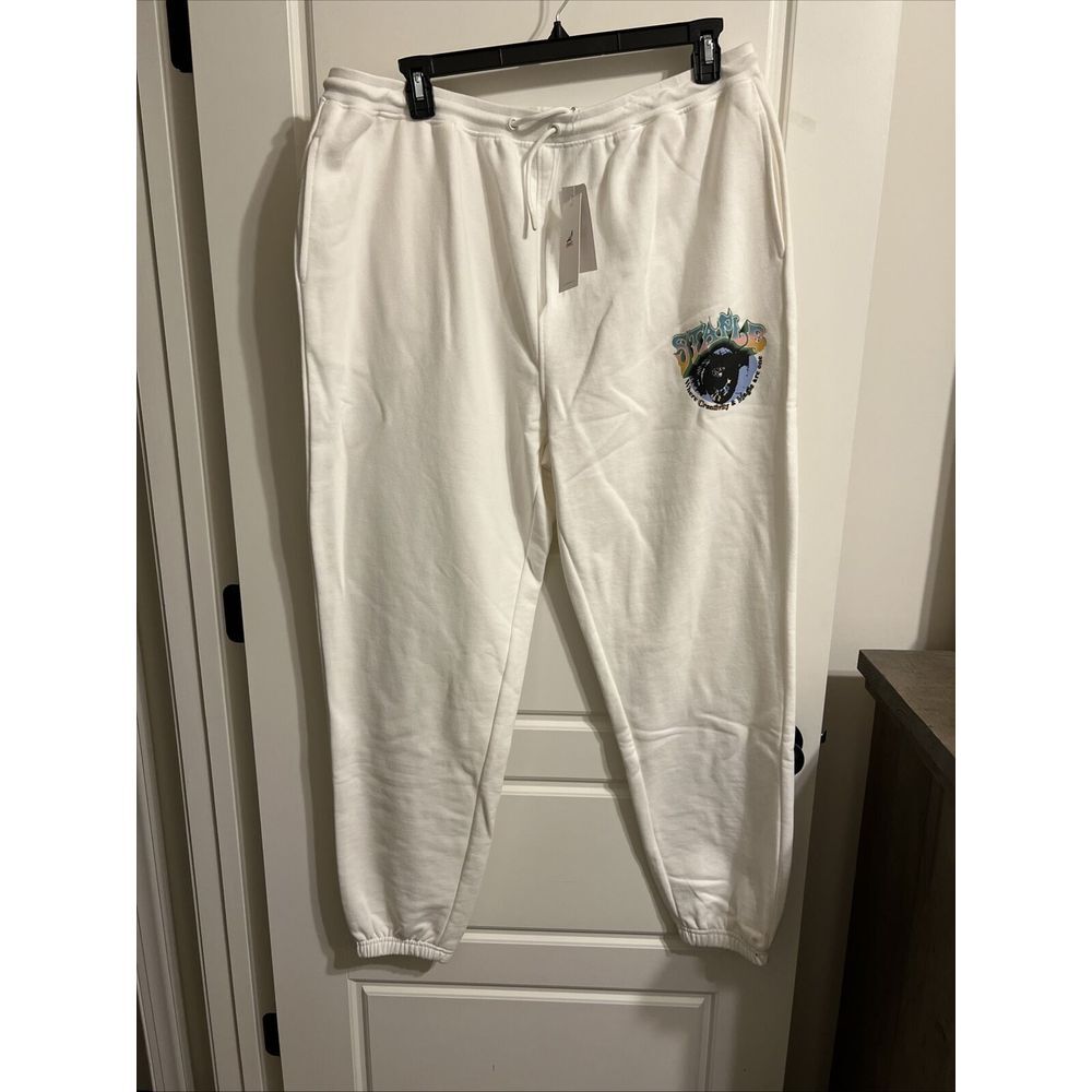 Staple‎ Pigeon Creativity + Magic Graphic Cream Sweatpant Joggers Men's 3XL BNWT